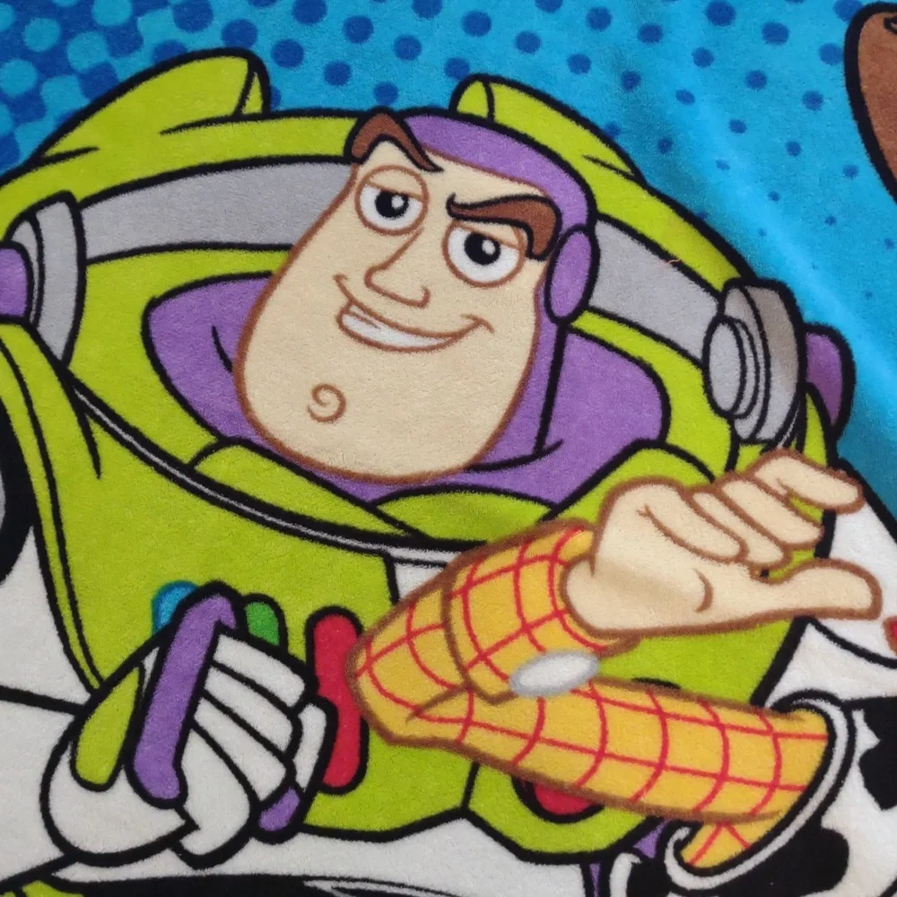 Vintage Disney Pixar Toy‎ Story Blanket/Throw